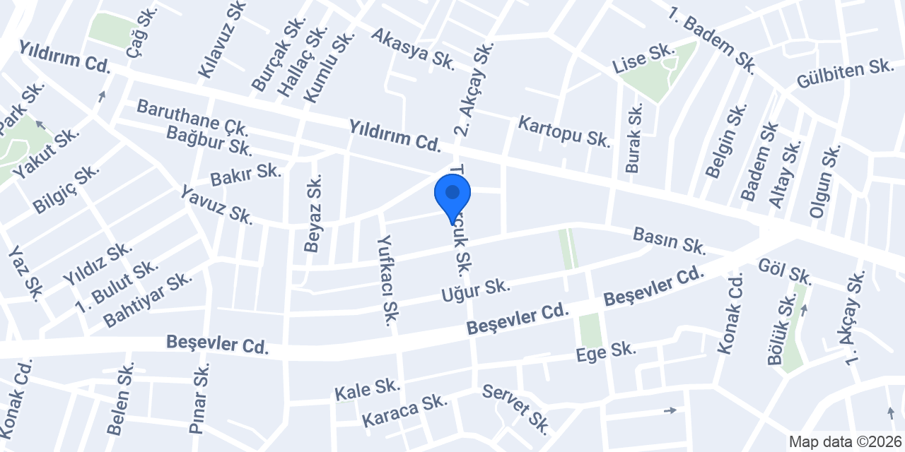 Gülce Bayan Kuaförü konumu