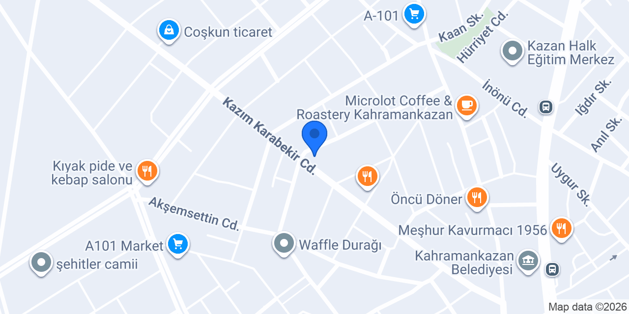 YILMAZER ELEKTRİK konumu