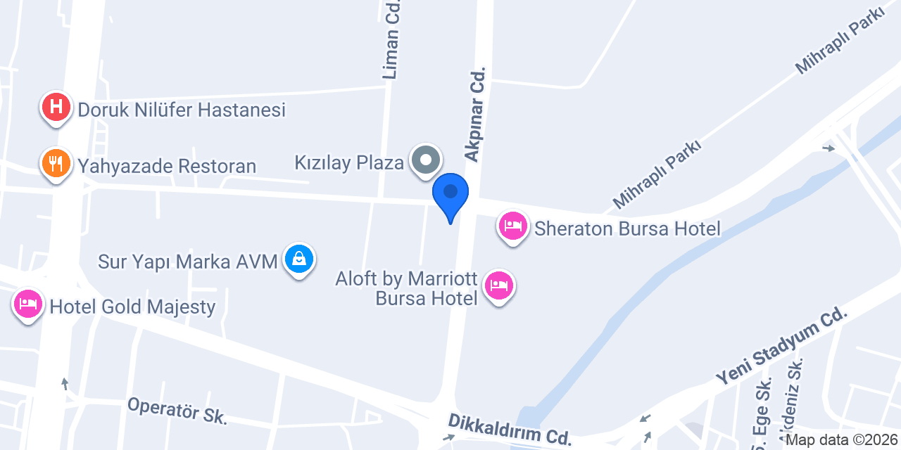 Epilady Kişisel Bakım Salonu BURSA konumu
