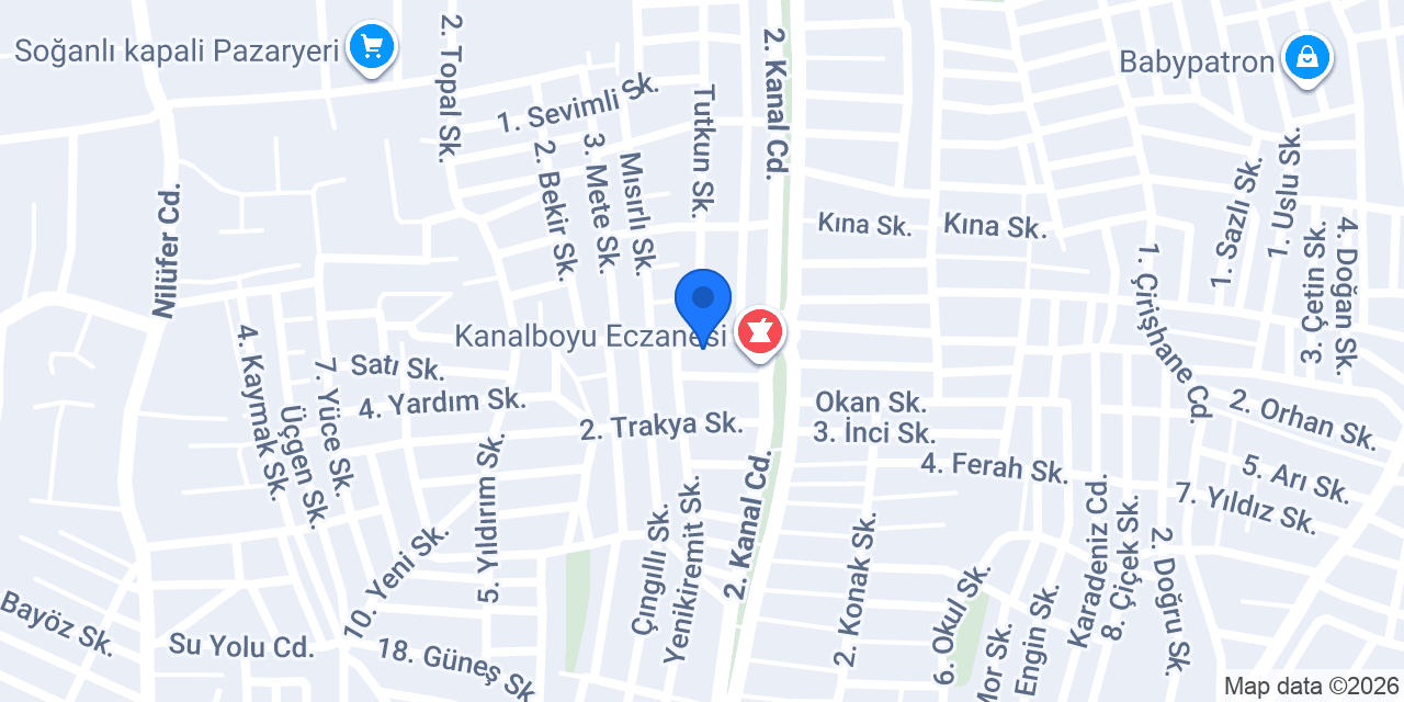 Bilgi Kırtasiye konumu