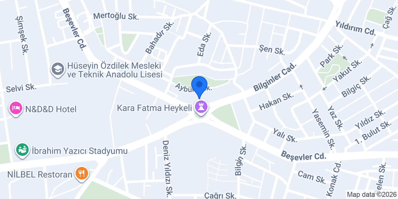 Elite Çiçekçilik Organizasyon konumu