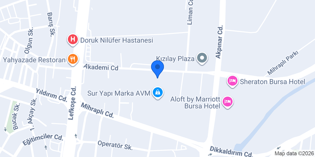 BLOOM HAİR LOUNGE konumu