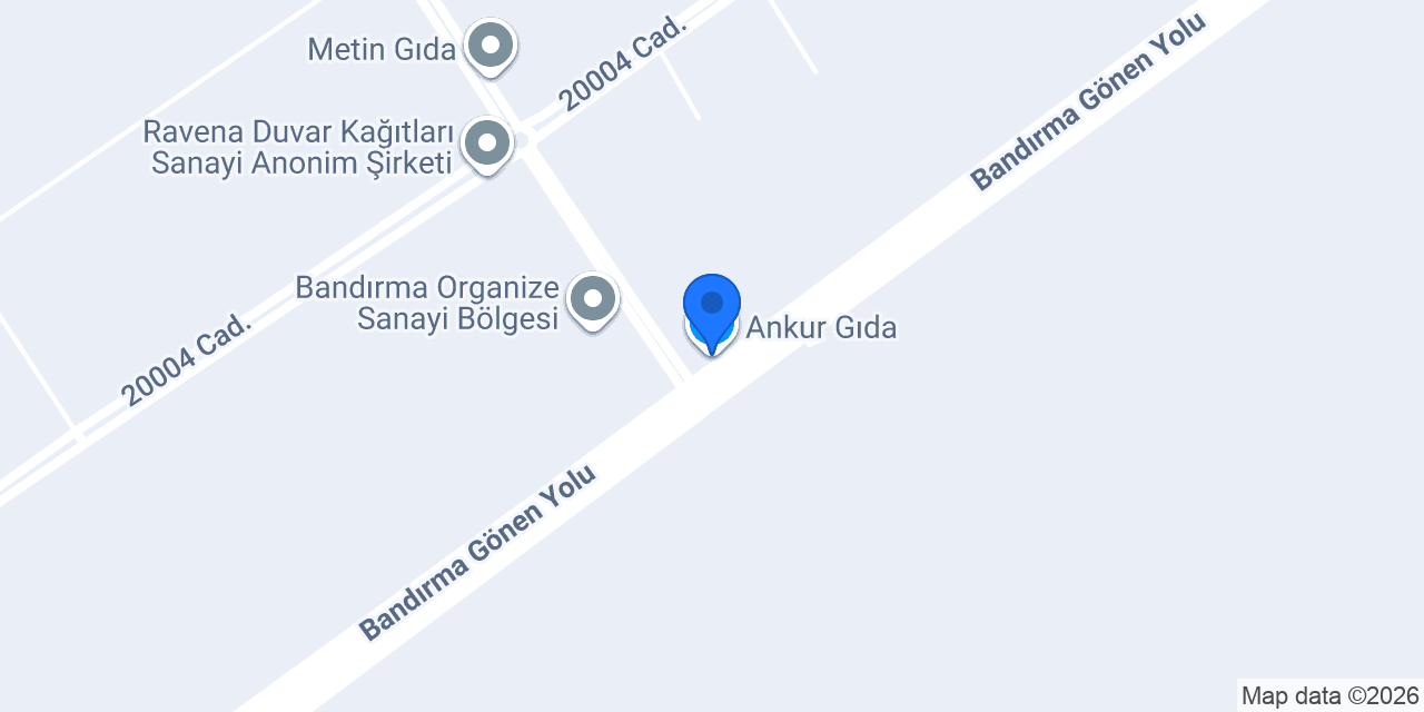 Ankur Gıda konumu