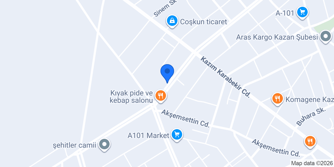 Angel Erkek Kuaförü konumu