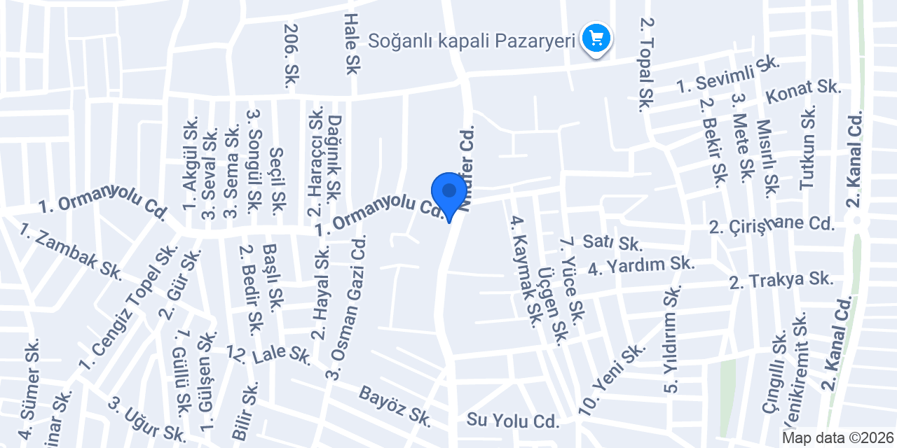 Çakır Pide konumu
