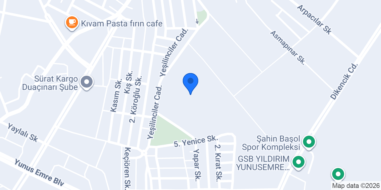 Şehit Harun Arvas Ortaokulu konumu