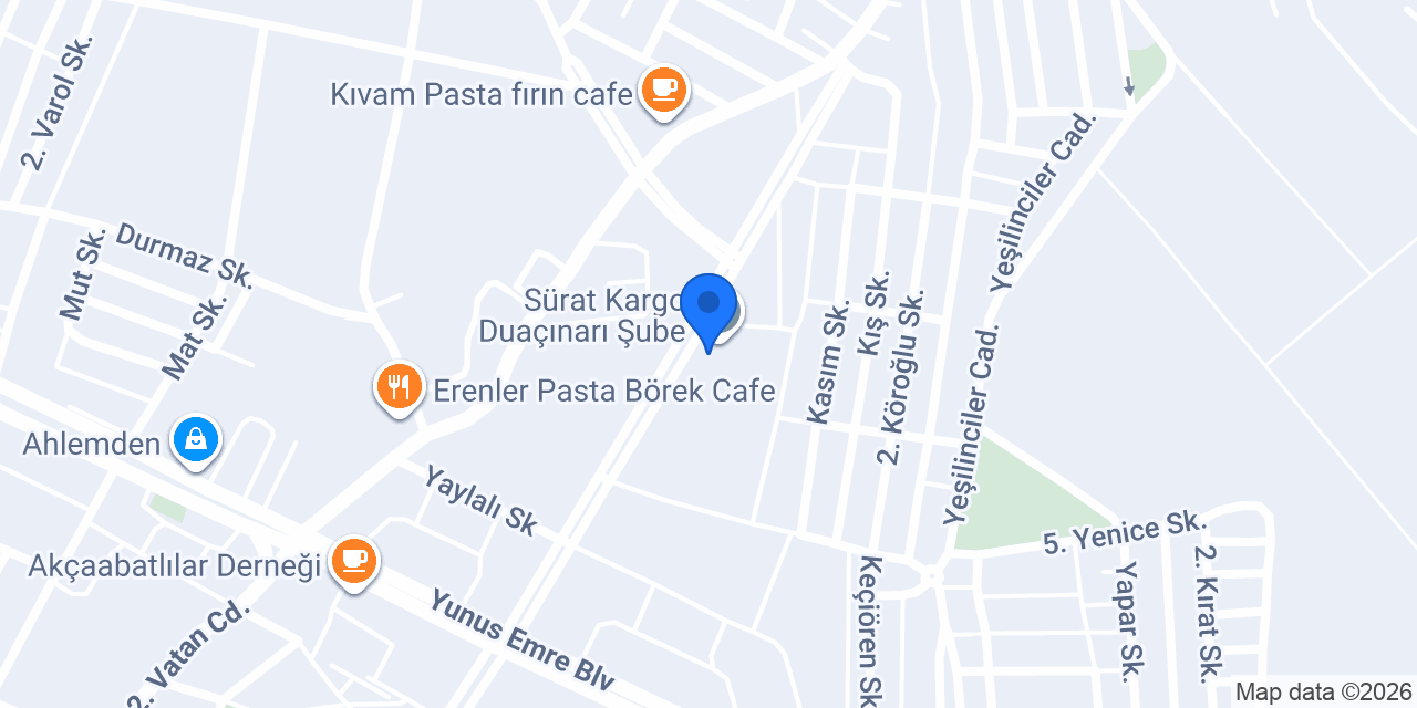 Bilim Otomotiv konumu