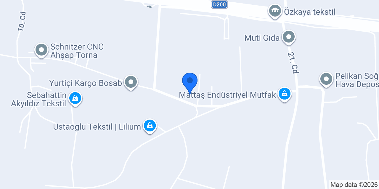 Bilgi Tekstil konumu