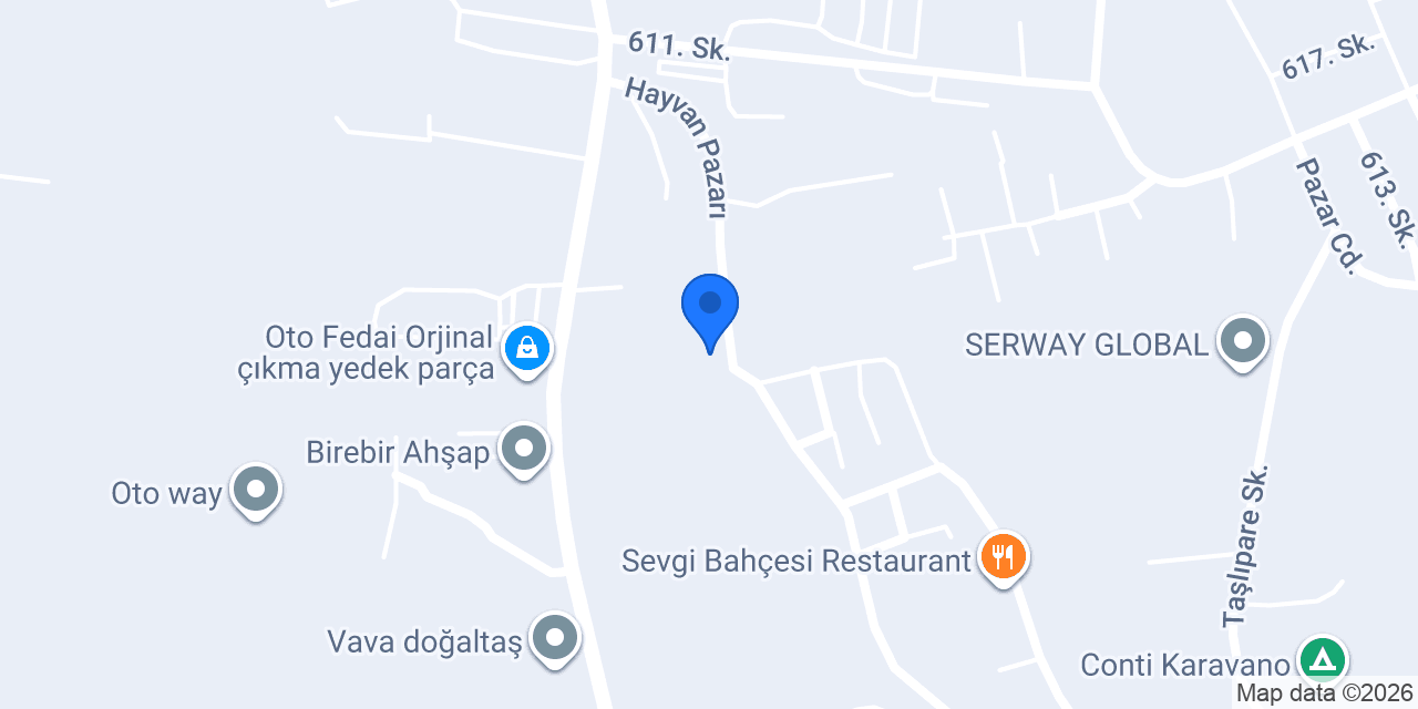 Vento Lojistik Depo konumu