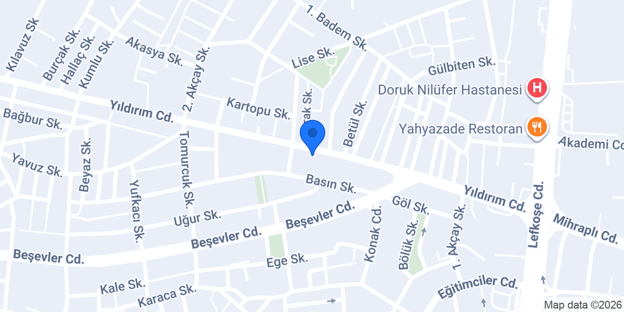 Şeker Ev Konsept konumu