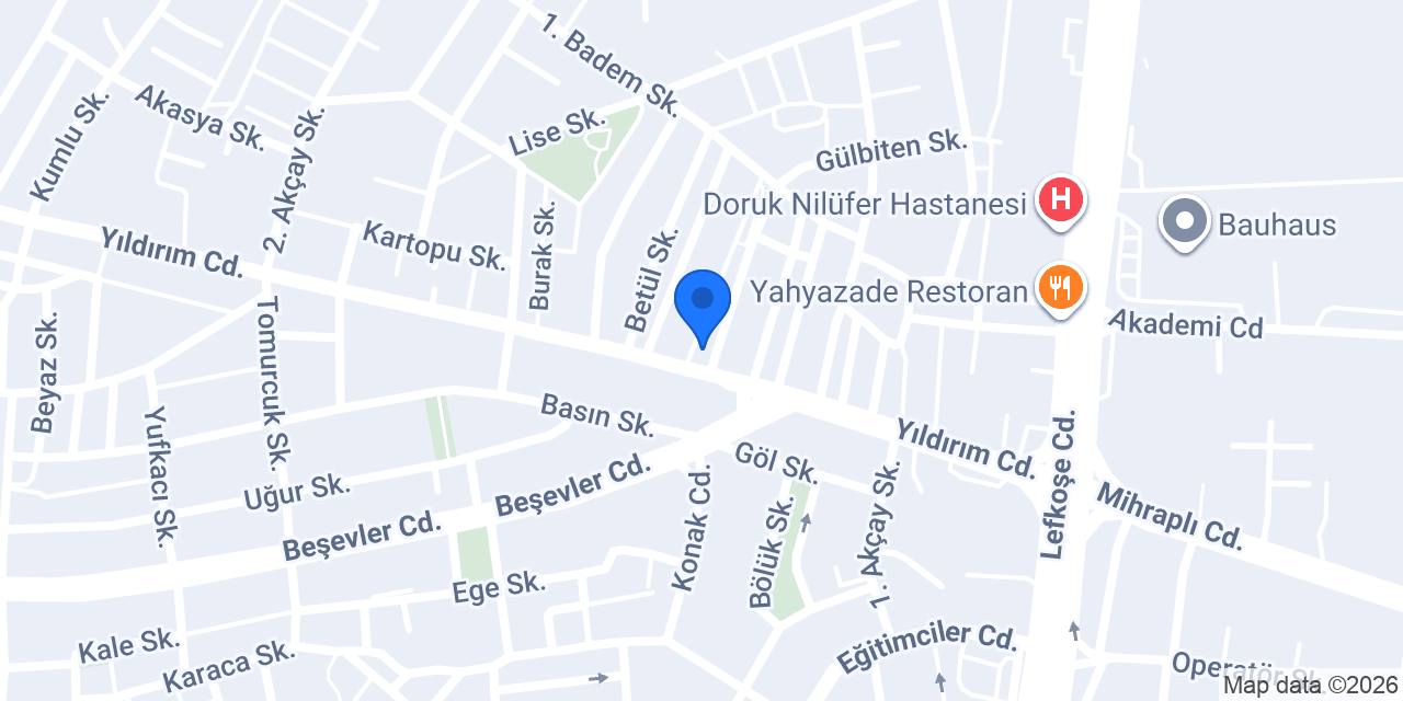 Ada Tıbbi Malzeme konumu