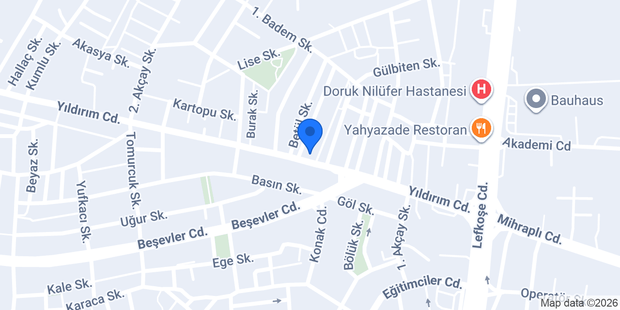 Berkas Kuyumculuk Beşevler konumu