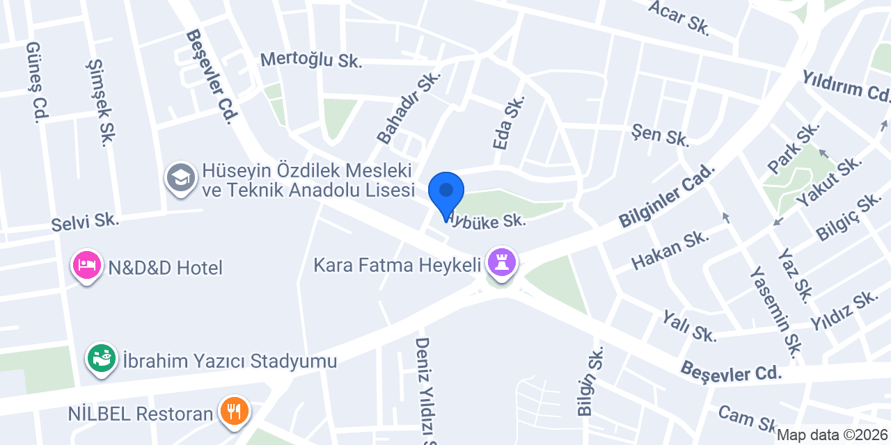 Bursa Çiçekçi ve Organizasyon konumu