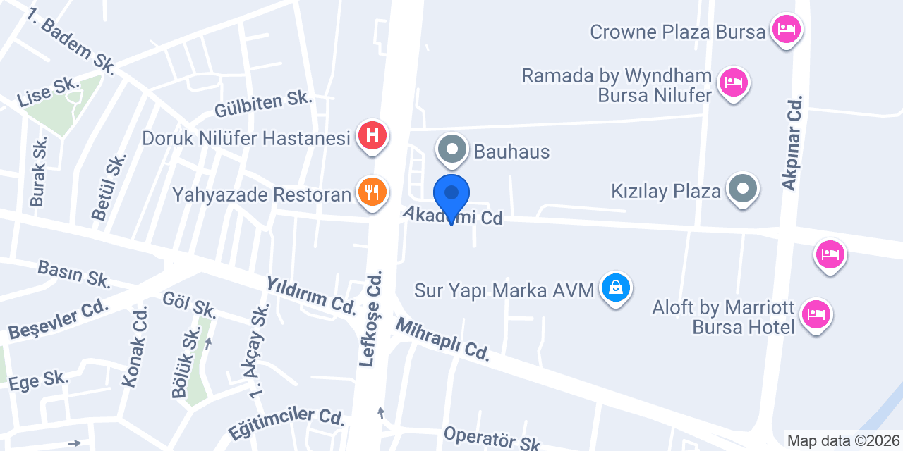 WORLD GAYRIMENKUL konumu