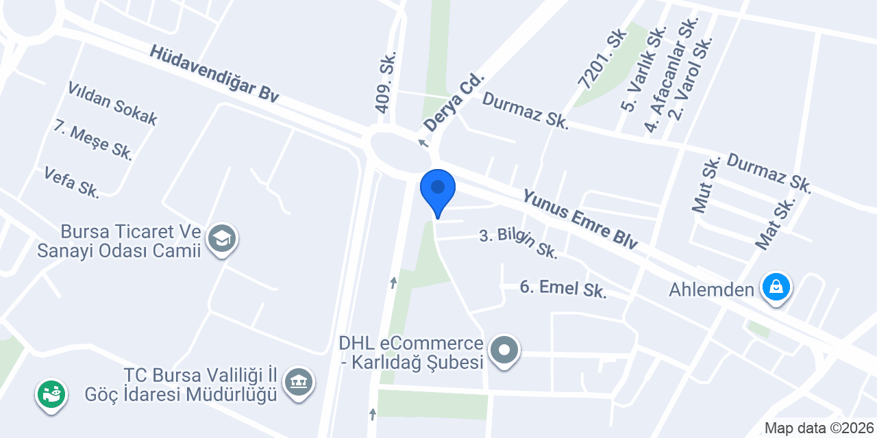 Evrensel Sevgi Dern.CEMEVİ konumu
