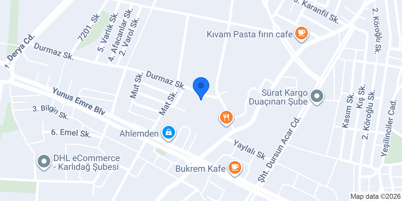 Diş Hekimi Emirhan Tongal konumu