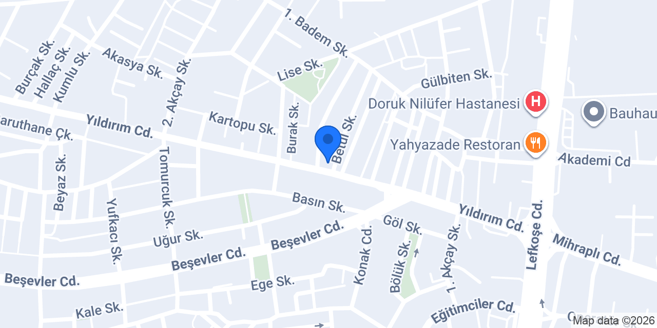 Okko optik konumu