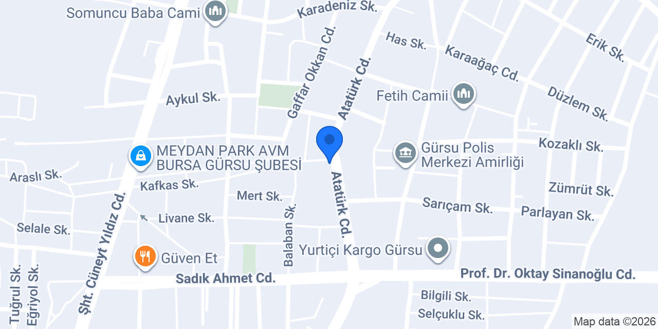 Nihat auto konumu