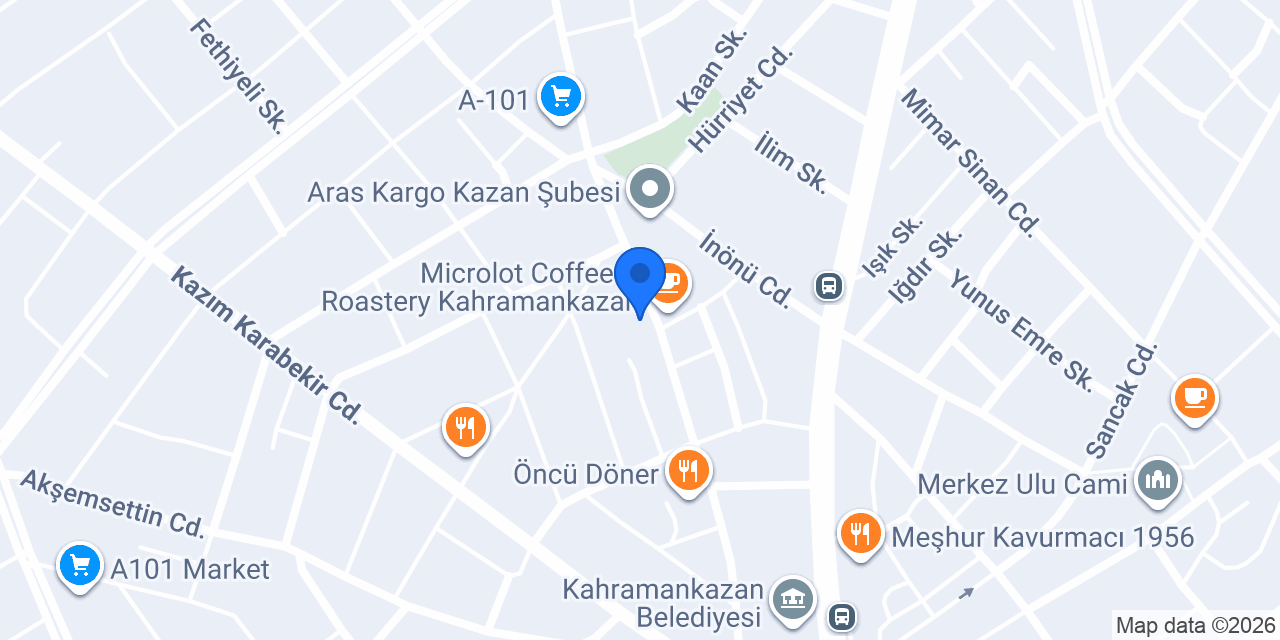 Bi Pilav Kahramankazan konumu