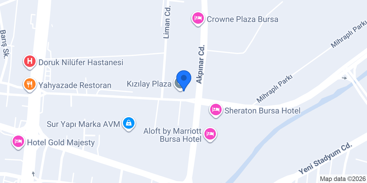 KAYRA Bursa konumu