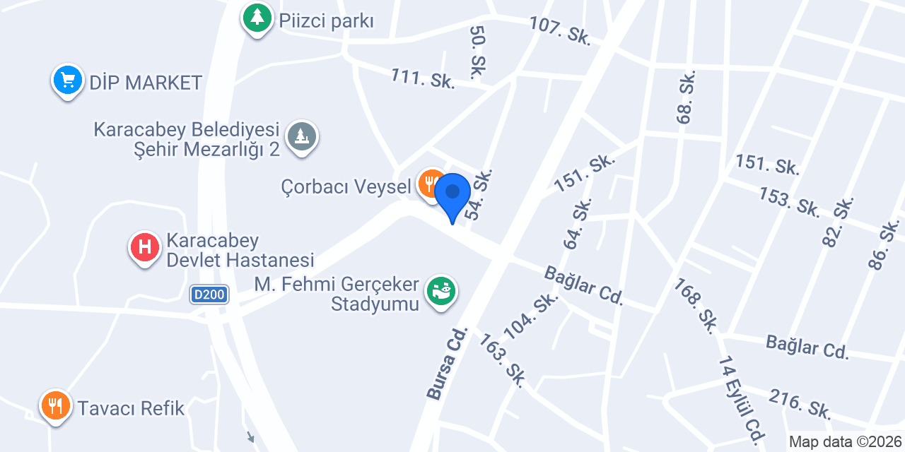 Karacabey Kaan Halı Yıkama konumu