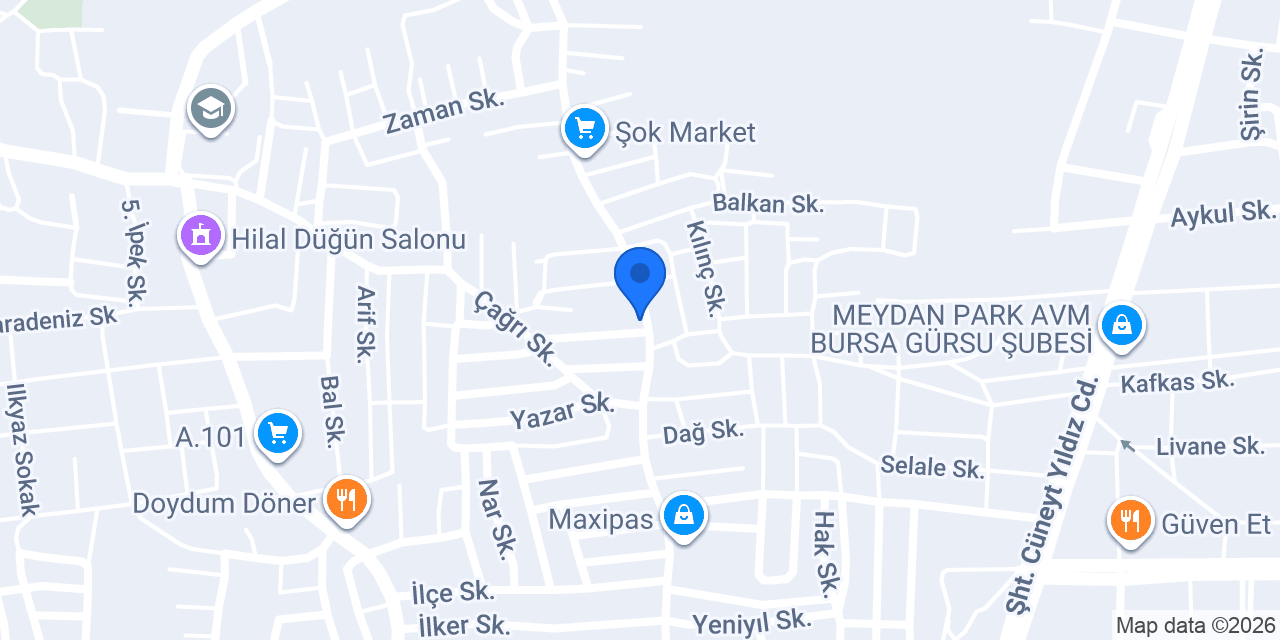 COŞKUN YAPI MARKET konumu