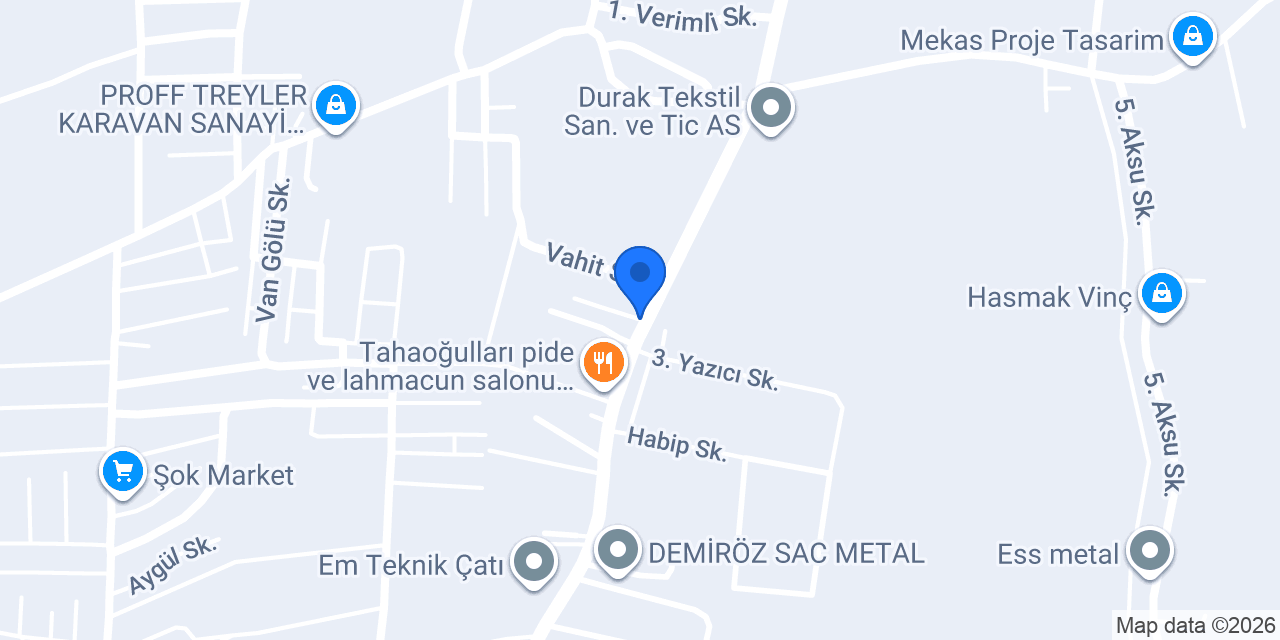 Turan Nakliyat konumu