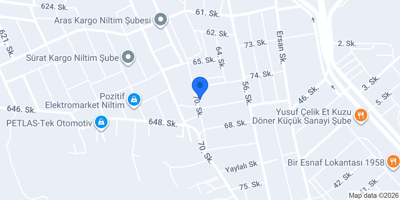 GÖKMEN LEZZET SOFRASI konumu