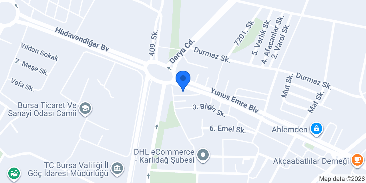 Ahmet Usta Kebap & Pide konumu