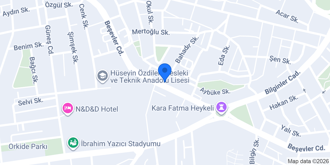 Sevinç Eczanesi/BURSA konumu