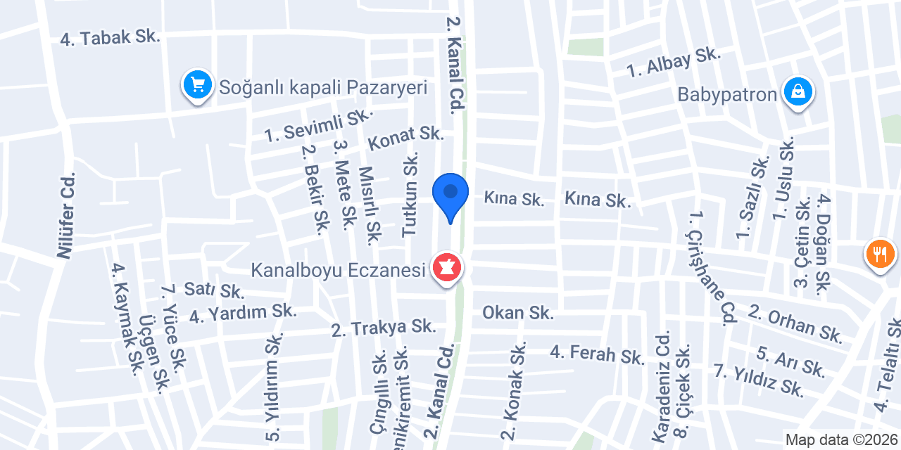Şanlı Mobilya konumu