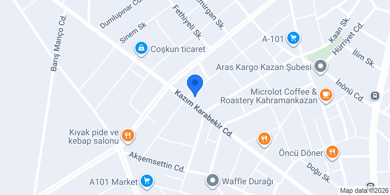 IHLAS PAZARLAMA KAHRAMANKAZAN konumu