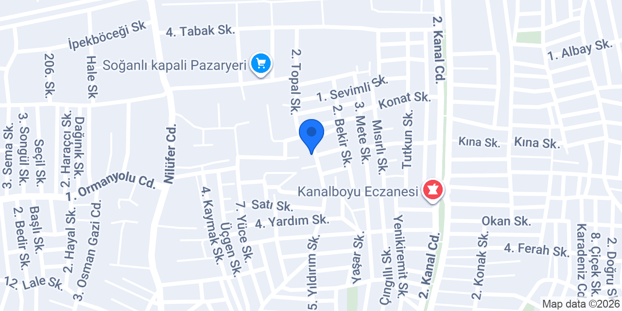 ÇNR HAVALANDIRMA konumu
