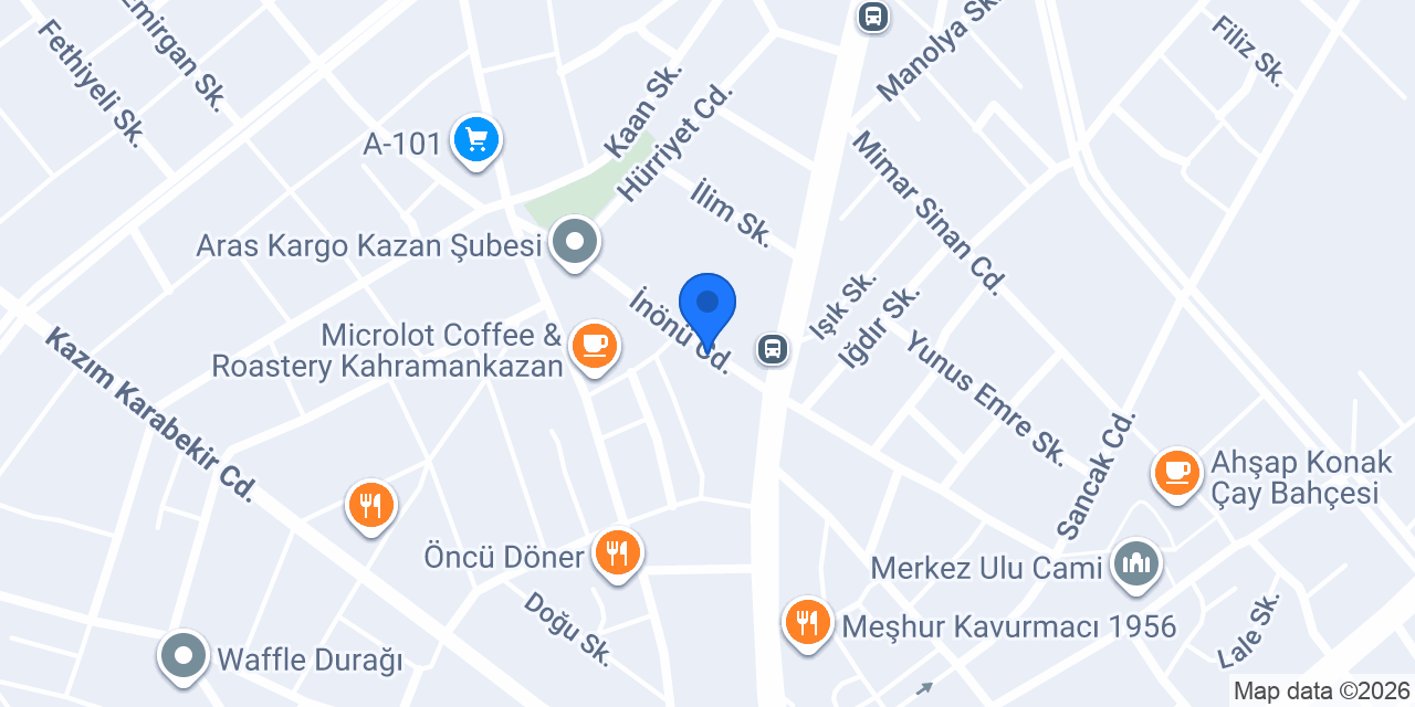 Baloğulları Halı Mobilya konumu