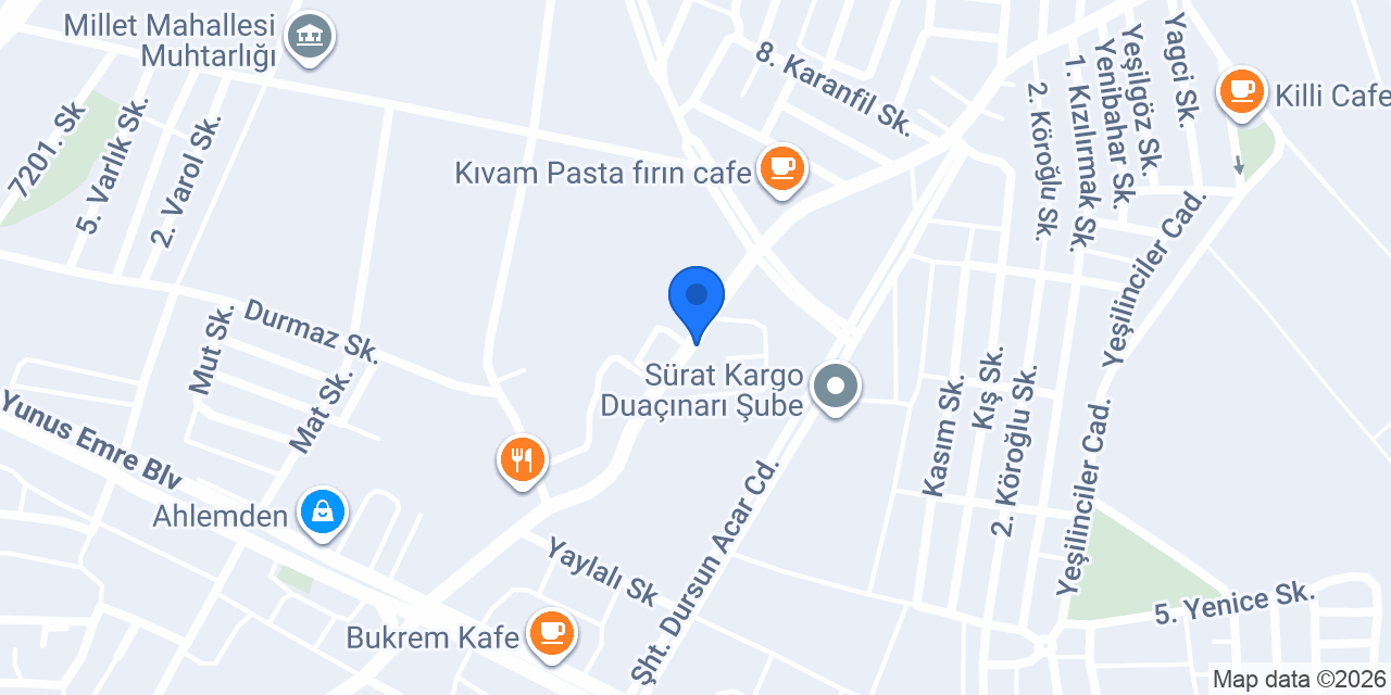 Miylaf Turizm Dış Tic. Ltd. Şti. konumu