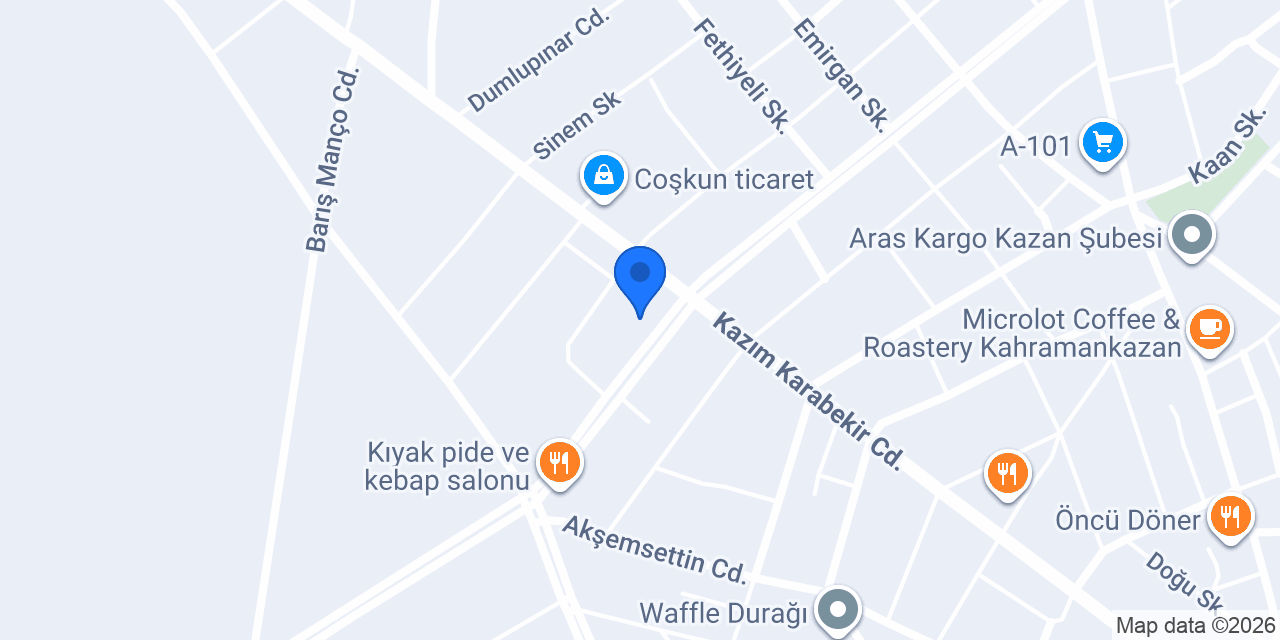 AYBARS BIÇAK konumu