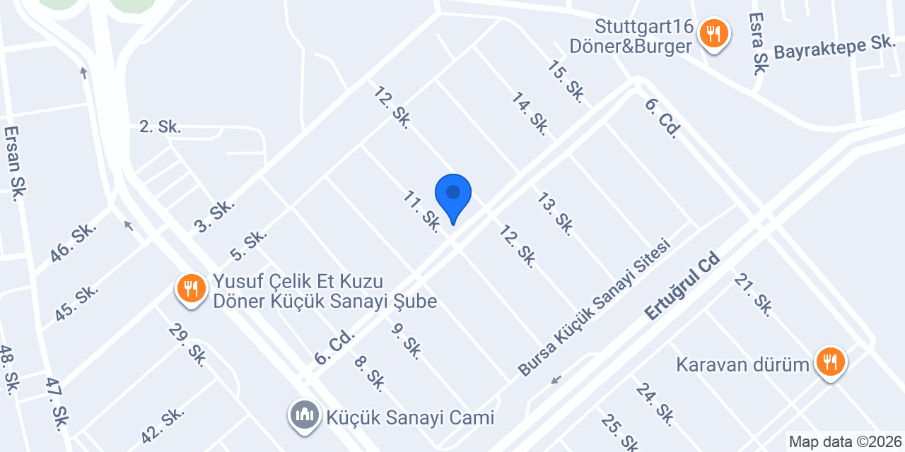 Toyota Özel Servis İsa Oto konumu