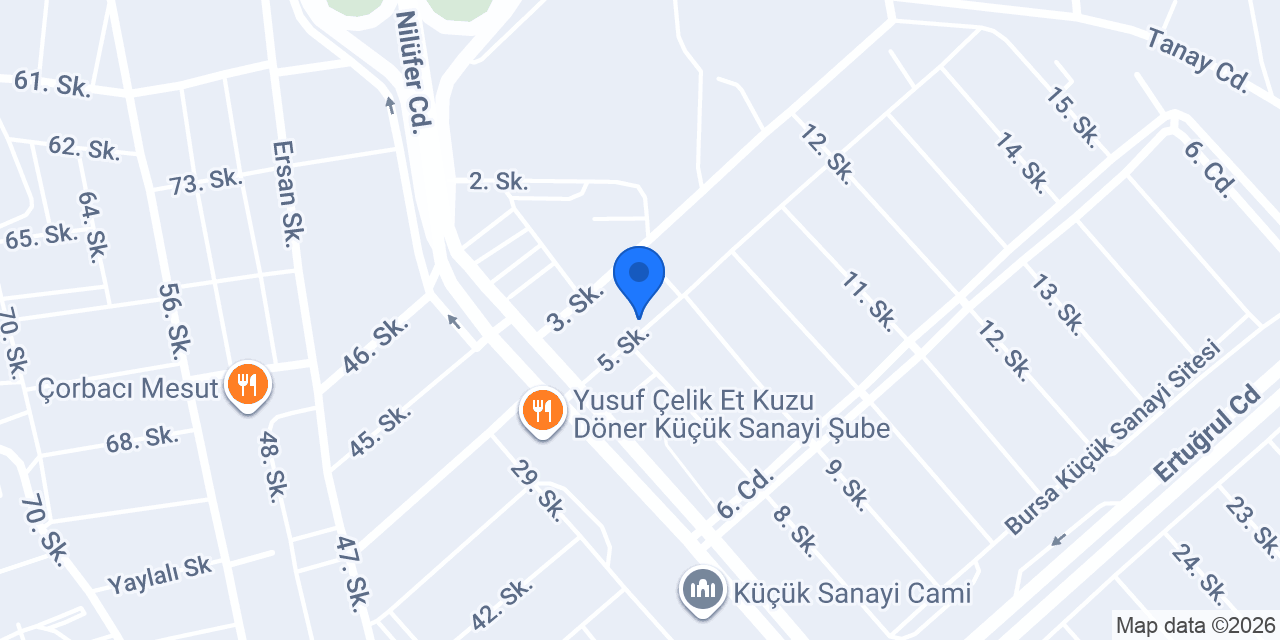 Kaymakçılar Rot Balans konumu