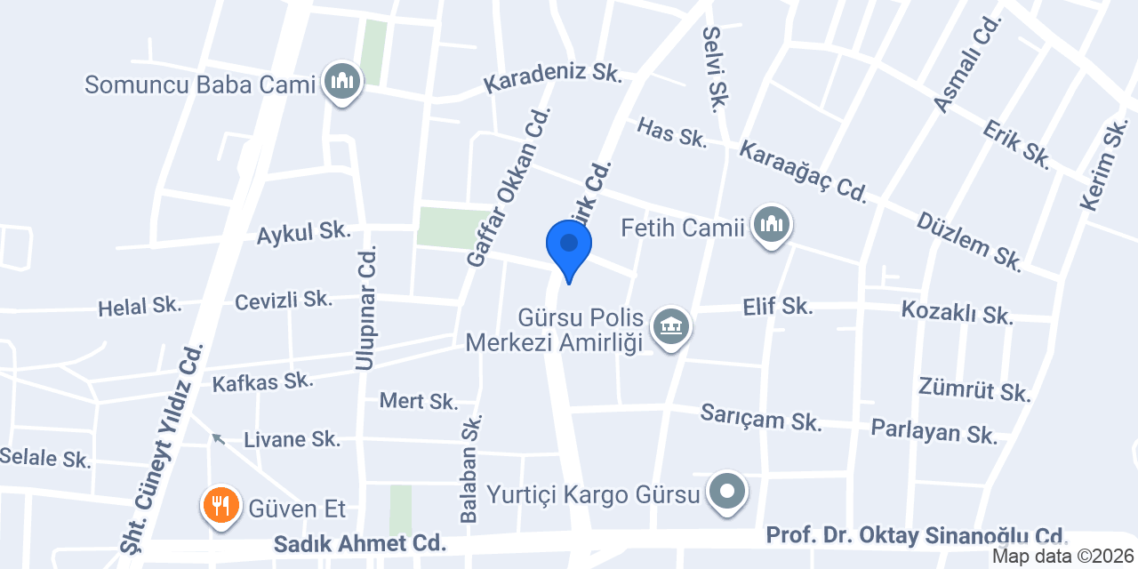 Koç expres market konumu