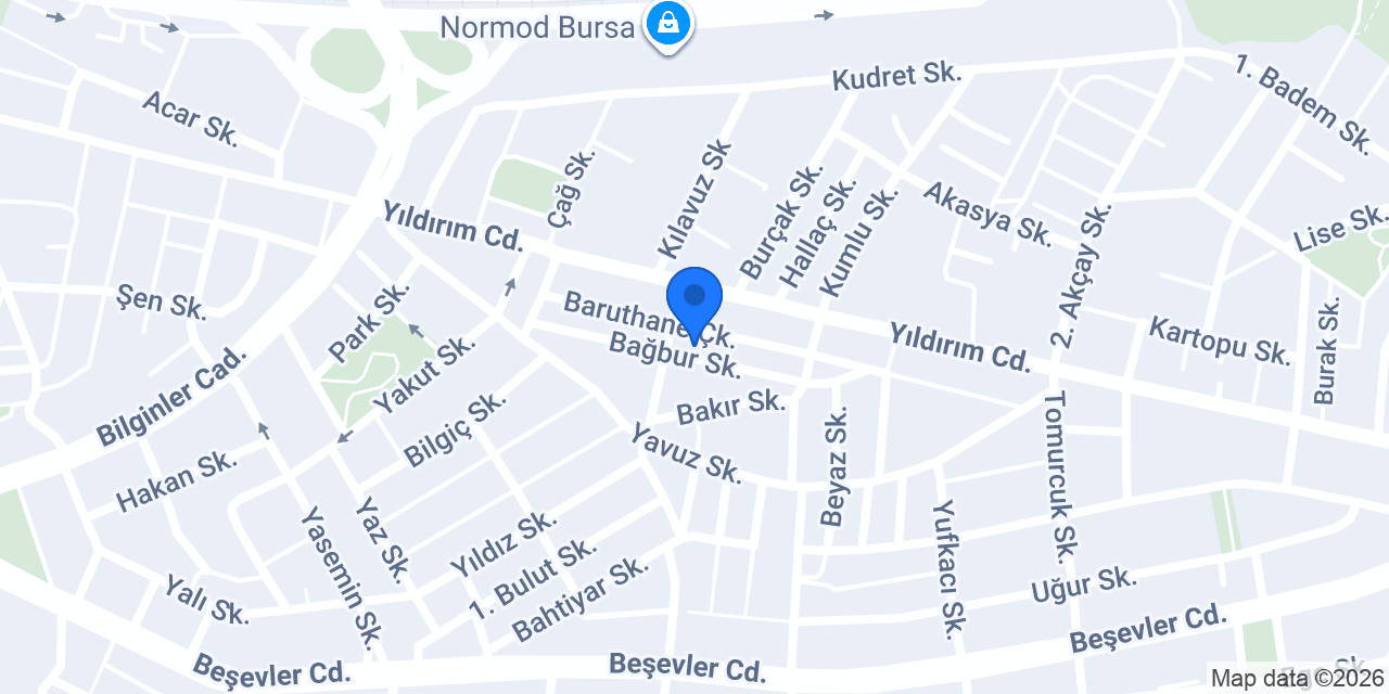 Uludağ Şelale Peyzaj konumu