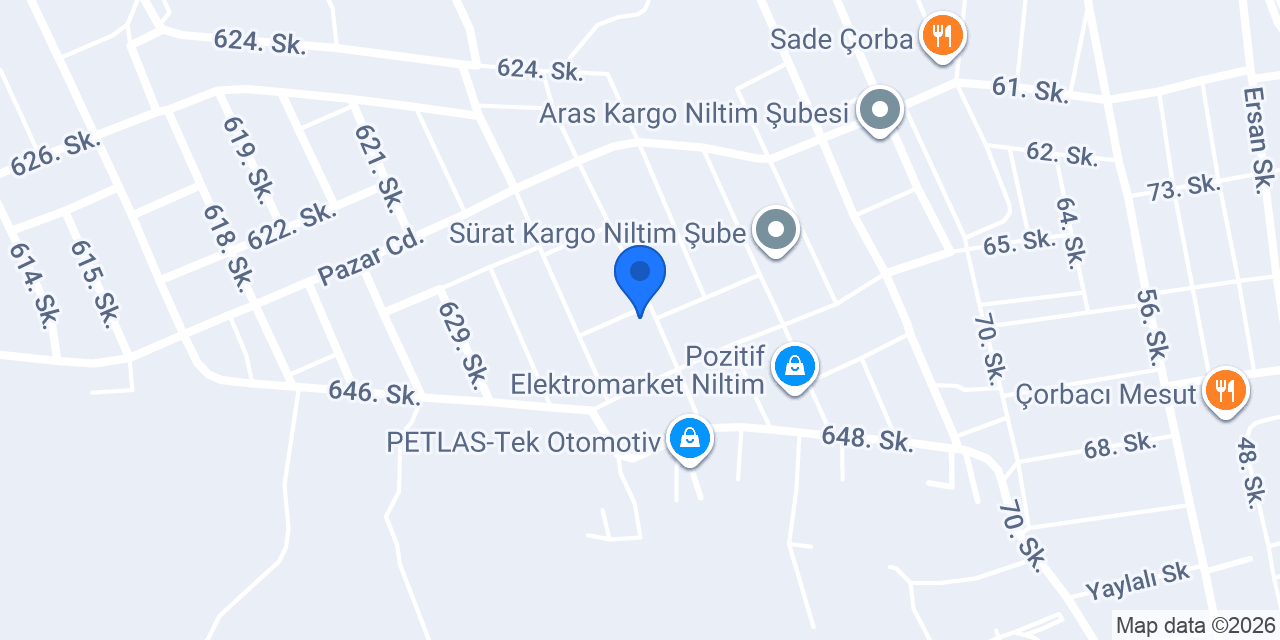 Nilüfer Kesici Takımlar konumu
