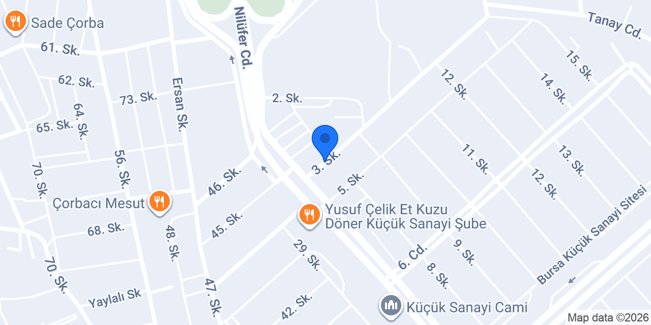 Yordam Eczanesi konumu