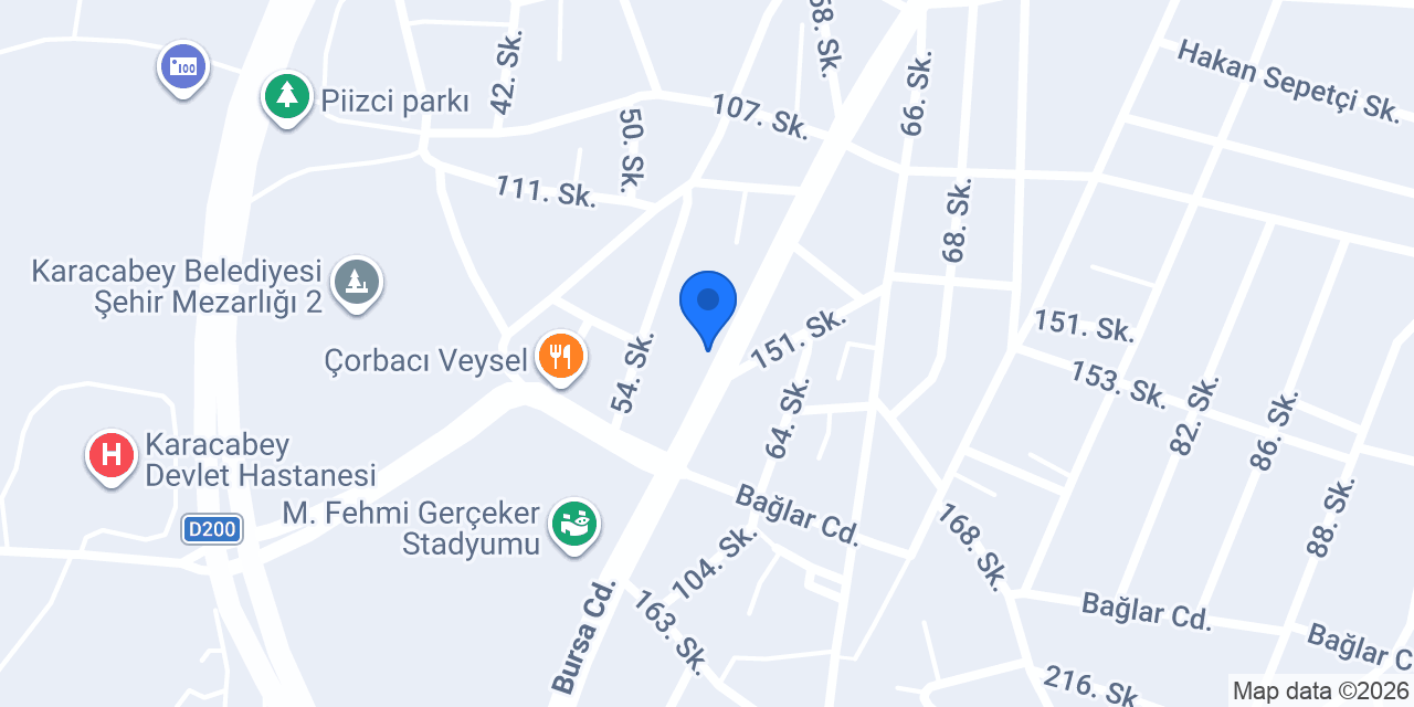 Bağlar Mobilya konumu
