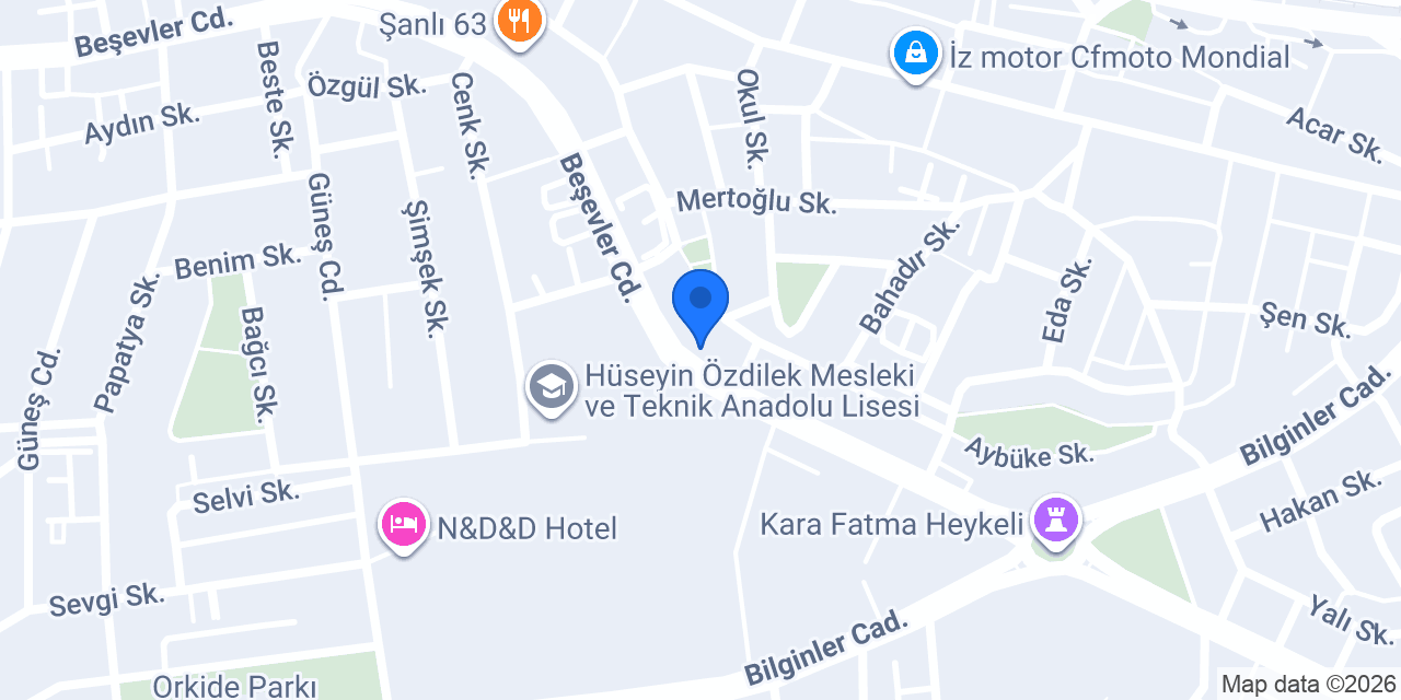 Diş Hekimi Furkan Ahmet Oğuz konumu