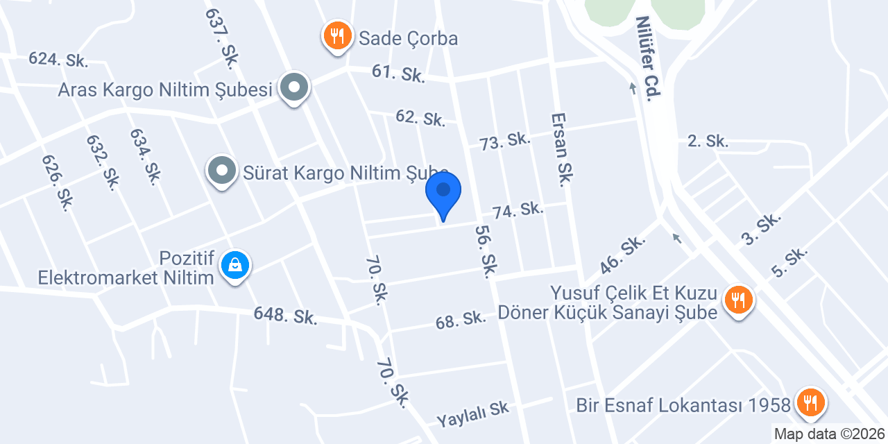 DHL eCommerce - Niltim Şubesi konumu