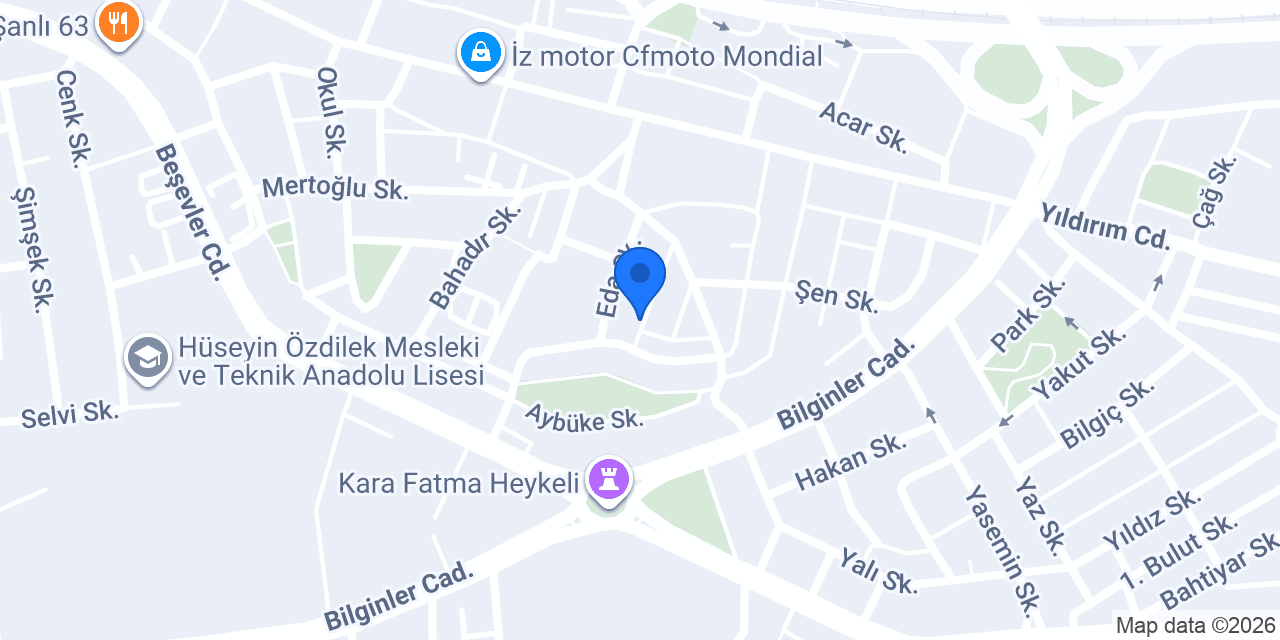 Bursa Bursam Lokma konumu
