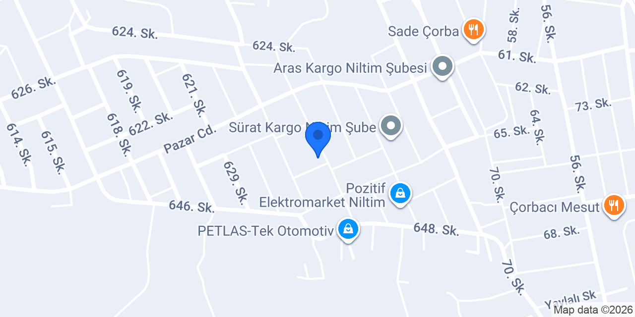Ülkü Pastanesi konumu