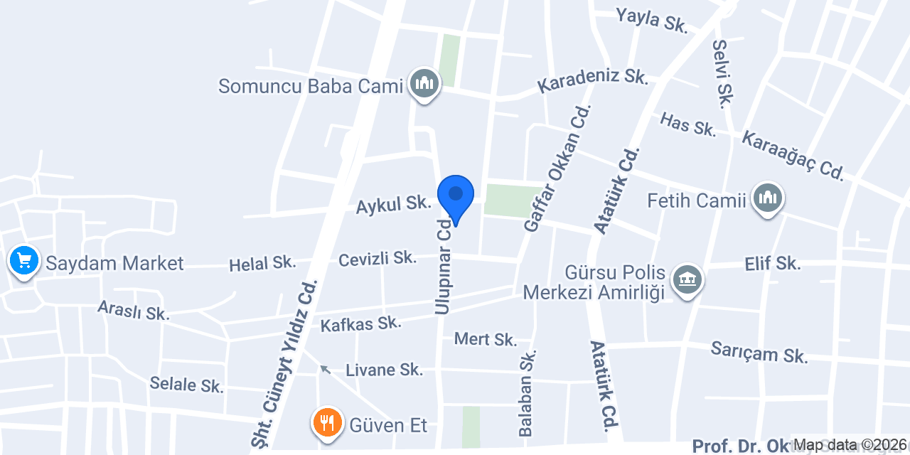 ALKAN YANGIN TESİSAT konumu
