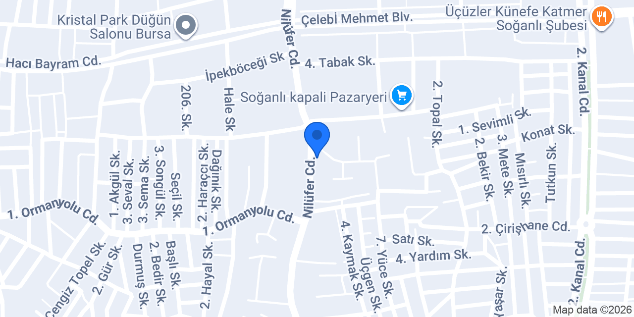 TURAN ELEKTRİK konumu