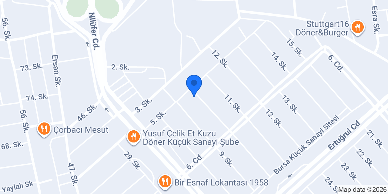 Gençler Oto konumu